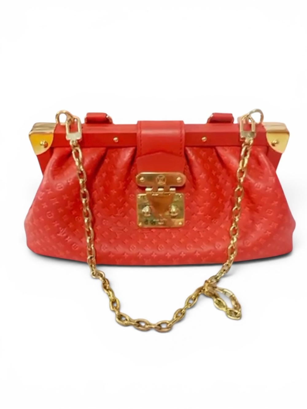 ✨💎LIKE NEW💎✨2023 Louis Vuitton Nanogram Calfskin 2 Way Bag w/COA. - Picture 8 of 14